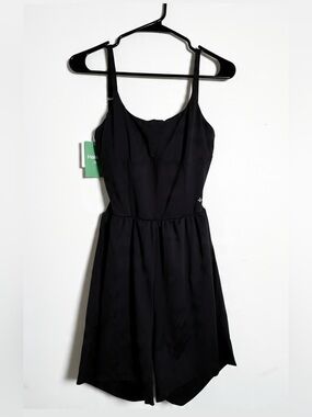 Halara Black Romper – Size S, NWT